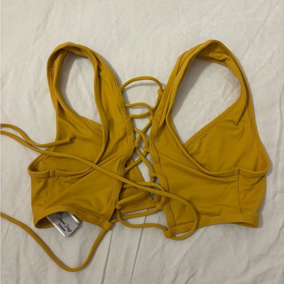 Dippin Daisies Bikini Top Green Small - Picture 2 of 4